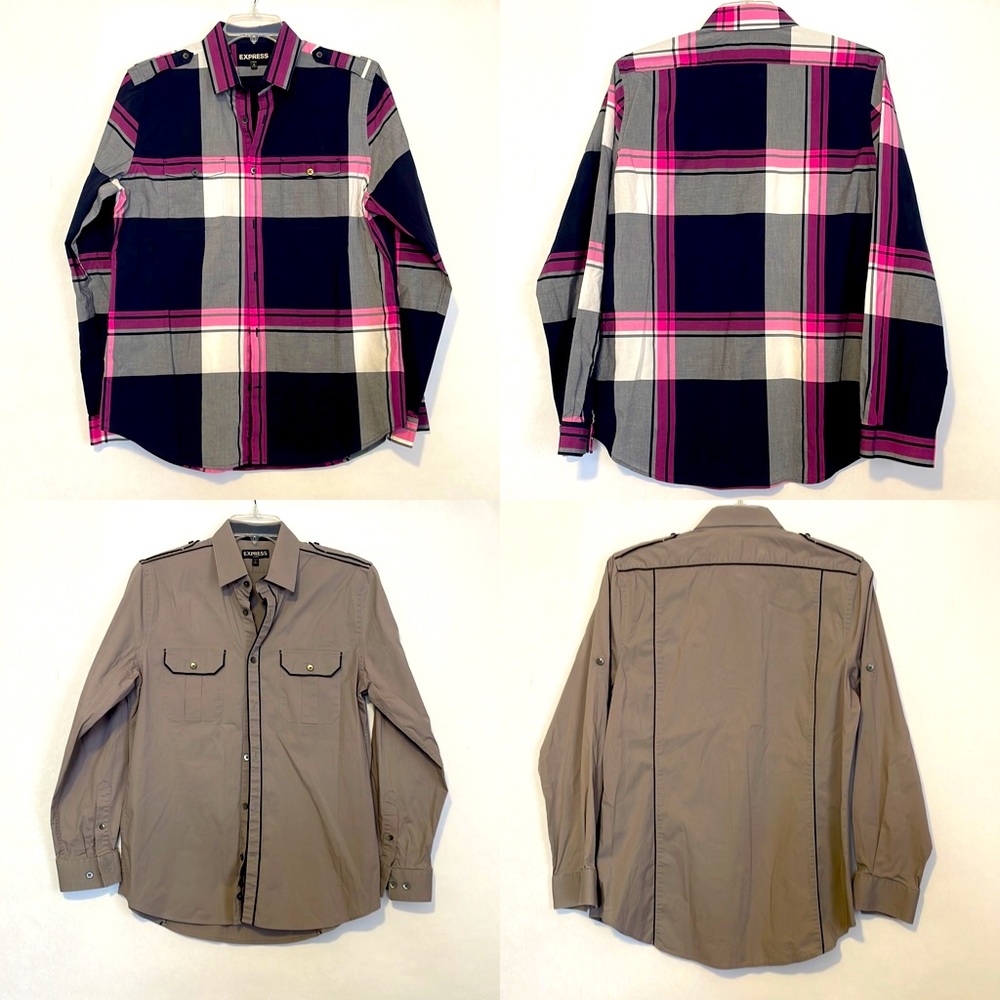 Lot of 2 Express Shirts